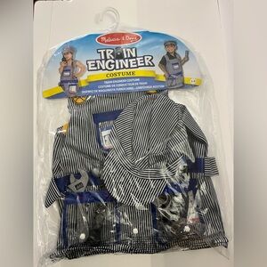 NEW Melissa & Doug Train Engineer Costume Ages 3-6